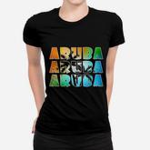 Aruba Dutch Caribbean Souvenir Palm Women T-shirt