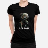 Black  Scream  Slasher Film Women T-shirt