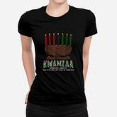 Happy Kwanzaa Kinara Candles Women T-shirt