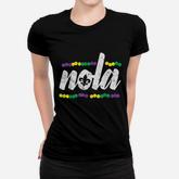 New Orleans Louisiana Jester Funny Mardi Gras Carnival Women T-shirt