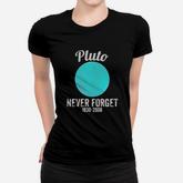 Pluto Never Forget Women T-shirt