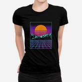 Retro 80s Aesthetic Outrun Style Sun Women T-shirt