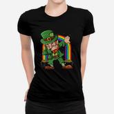 St Patricks Day Dabbing Leprechaun Irish Women T-shirt