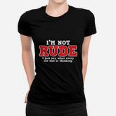 What Every One Else Is Thinking Humor Women T-shirt