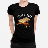 Yellowstone National Park Buffalo Design Women T-shirt