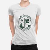 Camp Camping Anawanna Retro Camp Gift Women T-shirt