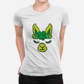 Irish Llama Alpaca Face Cute St Patrick Day Baby Girls Gift Women T-shirt