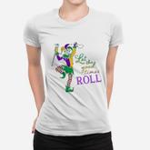 Let The Good Times Roll Mardi Gras Jester Women T-shirt