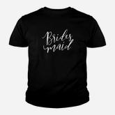 Bridesmaid Womens Funny Bridal Wedding Bride Groom Youth T-shirt