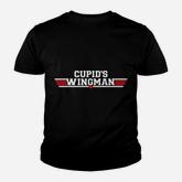 Cupids Wingman Valentines Day Romantic Love Holiday Youth T-shirt