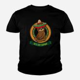 Cute Sloth Cinco De Mayo Drunk Lets Get Slothed Taco Youth T-shirt