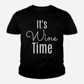 Fitted Its Wine Time Bachelorette Party Or Gno Tee Youth T-shirt