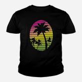 Haase Unlimited Palm Tree Scene Vacation Tropical Youth T-shirt