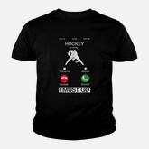 Hockey Is Calling And I Must Go Funny Phone Screen Youth T-shirt