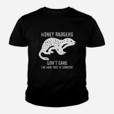 Honey Badgers Don't Care Youth T-shirt