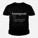 Immigrant Definition Name Gift Youth T-shirt