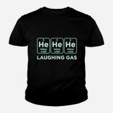 Laughing Gas Hehehe Helium  Periodic Table Of Elements Funny Science Atomic Youth T-shirt
