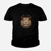 Lion Face Polygonal King Of The Jungle Youth T-shirt