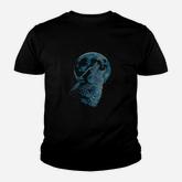 Lone Wolf Howling At The Moon Youth T-shirt