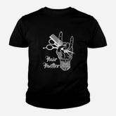 Lorsu Women Hair Funny Hairdresser Stylist Tattoos Art Graphic Youth T-shirt