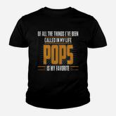 Pops Favorite Name Tshirts Youth T-shirt