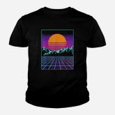 Retro 80s Aesthetic Outrun Style Sun Youth T-shirt