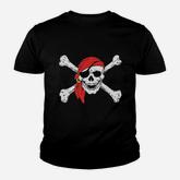 S Jolly Roger Skull Crossbones Youth T-shirt