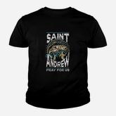 St Andrew Patron Saint Of Fisherman Fishing Catholic Saint Youth T-shirt