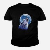Wolf Howling At The Moon Youth T-shirt