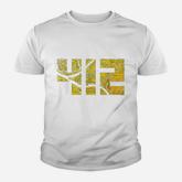 412 Pittsburgh Map Youth T-shirt