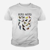 Bird Nerd Different Kinds Of Bird Youth T-shirt