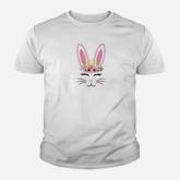 Easter Bunny Unicorn Cute Hunting Eggs Youth T-shirt