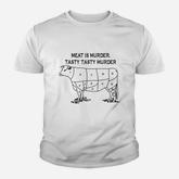 Meat Is Murder Tasty Tasty Murder Youth T-shirt