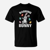 Bunny Rabbit Dabbing Dancing Easter Eggs Dabbing Bunny T-Shirt