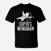 Cupids Wingman Valentines Day Gift For Valentines T-Shirt