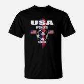 Women Soccer Team Usa United States Soccer Fan Woman T-Shirt