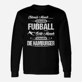 Fußball-Fan-Langarmshirts mit Spruch für echte Hamburger Fans