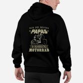 Die Bester Papas Fahren Motorrad Hoodie