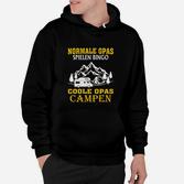 Camping Coole Opas Campen Ha Hoodie