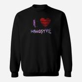 Ich Liebe Hardstyle Techno Hardtech Raver Shirt Sweatshirt