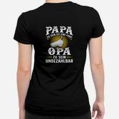 Papa Zu Sein Ist Eine Ehre Opa Frauen T-Shirt