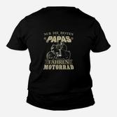 Die Bester Papas Fahren Motorrad Kinder T-Shirt