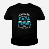 Ich Habe Zwei Tetel Papa Und Stiefvater Kinder T-Shirt