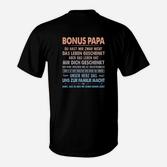 Bonus Papa T-Shirt, Liebevolle Botschaft für Stiefvater
