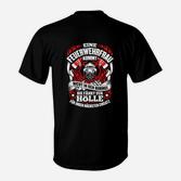 Ein Feuerwehrfrau Fährt Zur Hölle T-Shirt