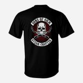 Herren Totenkopf & Schraubenschlüssel T-Shirt, Sons of Ohm Steam Design