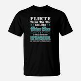 Flirte Nicht Mit Mir T-Shirt, Septembergeburtstag Design für Männer