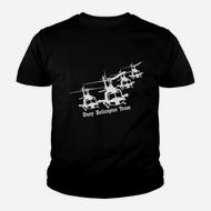 Jnm Vinyl Studio Huey Helicopter Team T-Shirt