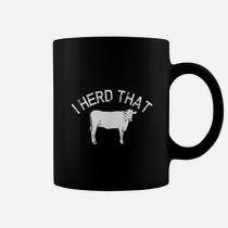 Funny Cow Herd T Shirt Cows Farm Life Herding Animals Meat