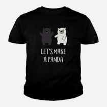 Let's Make A Panda - Funny Black Bear Polar Bear T-Shirt Let's Make A Panda - Funny Black Bear Polar Bear T-Shirt